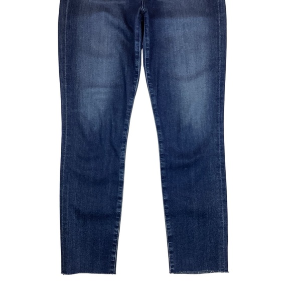 AGOLDE Sophie High Rise Skinny Jeans Cropped Blue - Picture 4 of 12